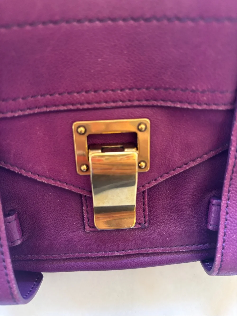 Proenza Schouler PS1 Mini in Veruca Salt Purple